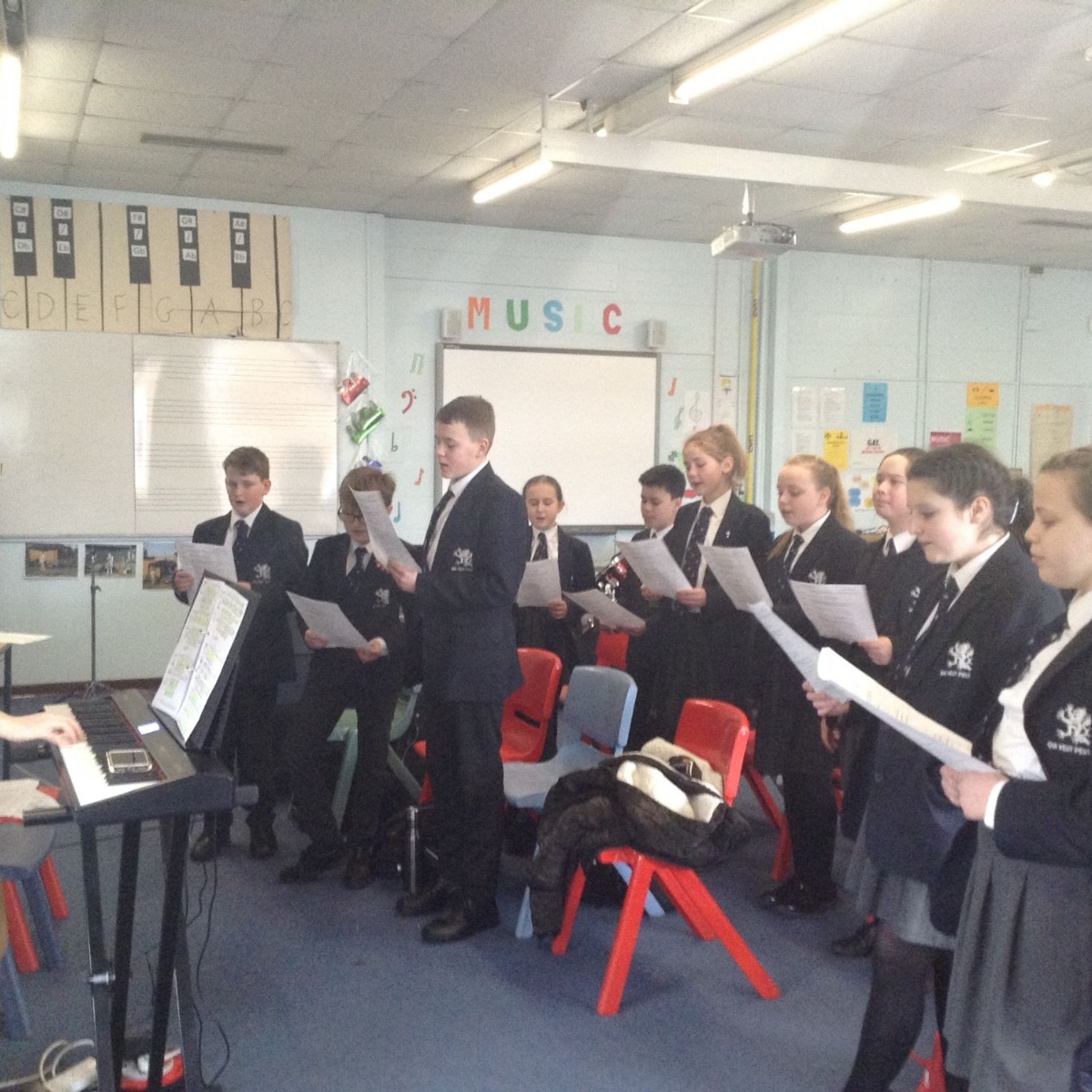 We were very pleased to a representative from Henley Youth